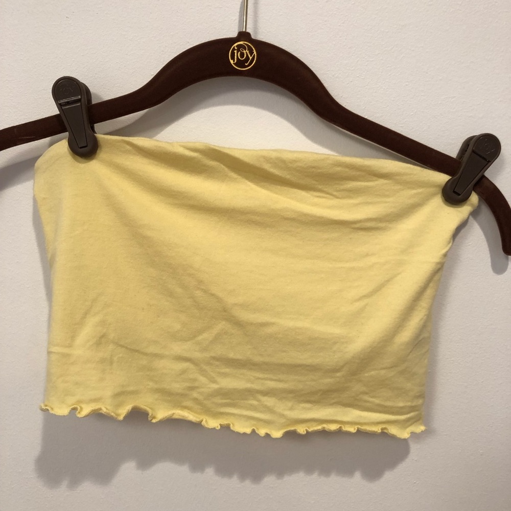 Yellow Tube Top